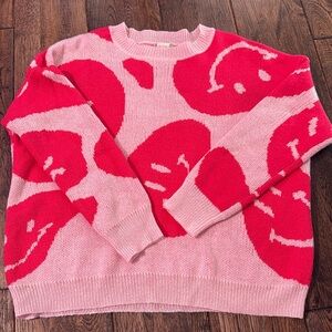 All Over Smiley Sweater